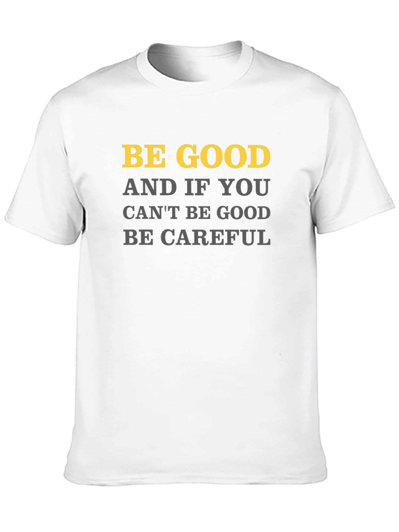 Be Good Graphic Tee - Mens Black T-Shirt
