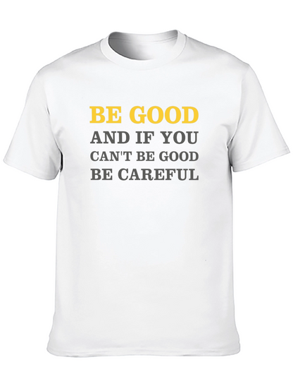 Be Good Graphic Tee - Mens Black T-Shirt