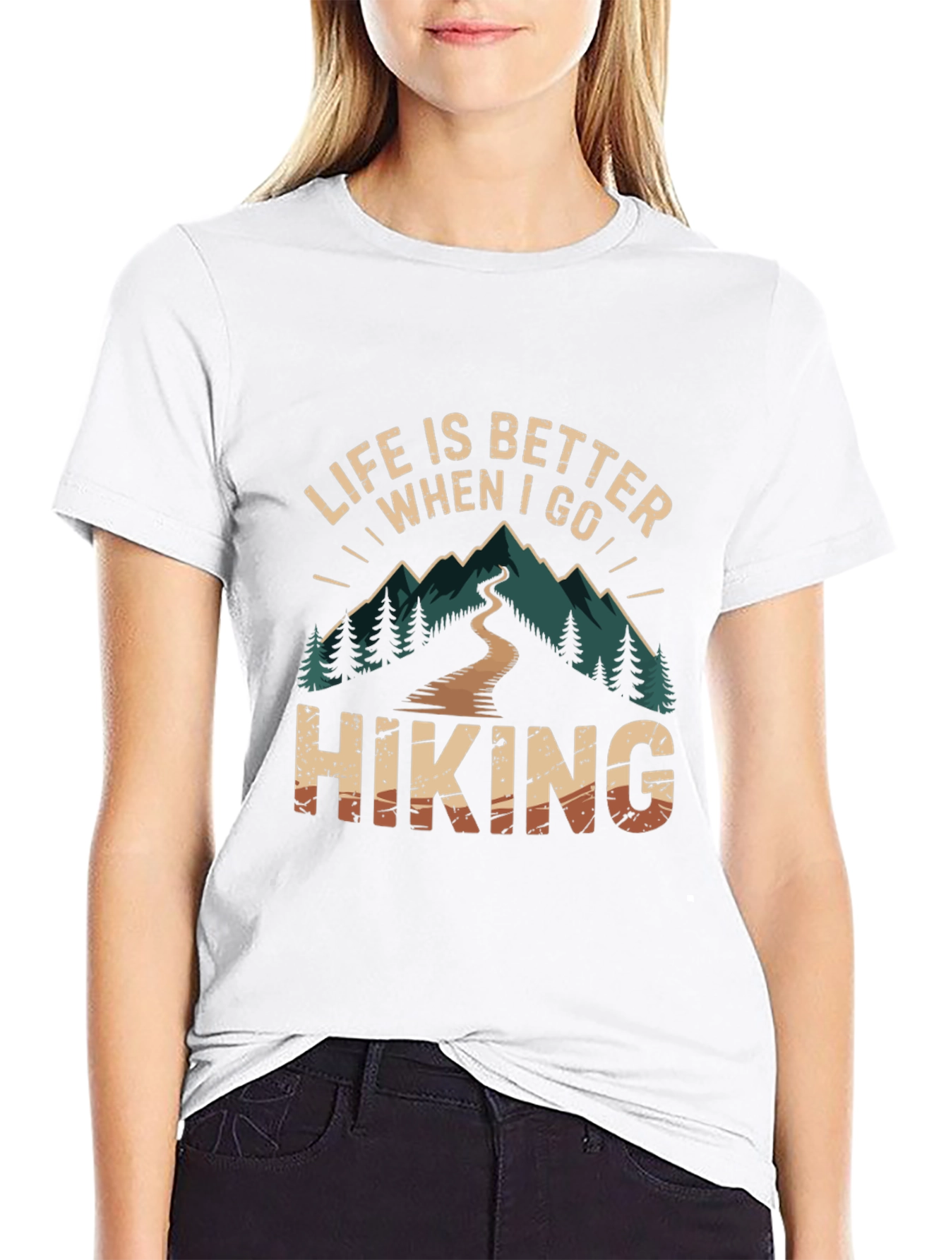 Life is Better When I Go Hiking T-Shirt