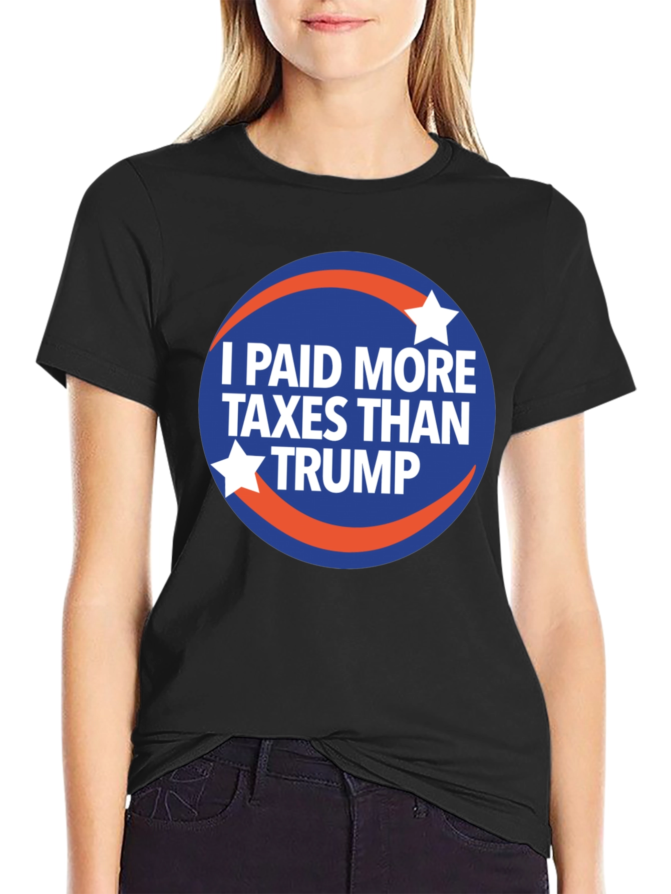 I Paid More Taxes Than Trump Graphic T-Shirt
