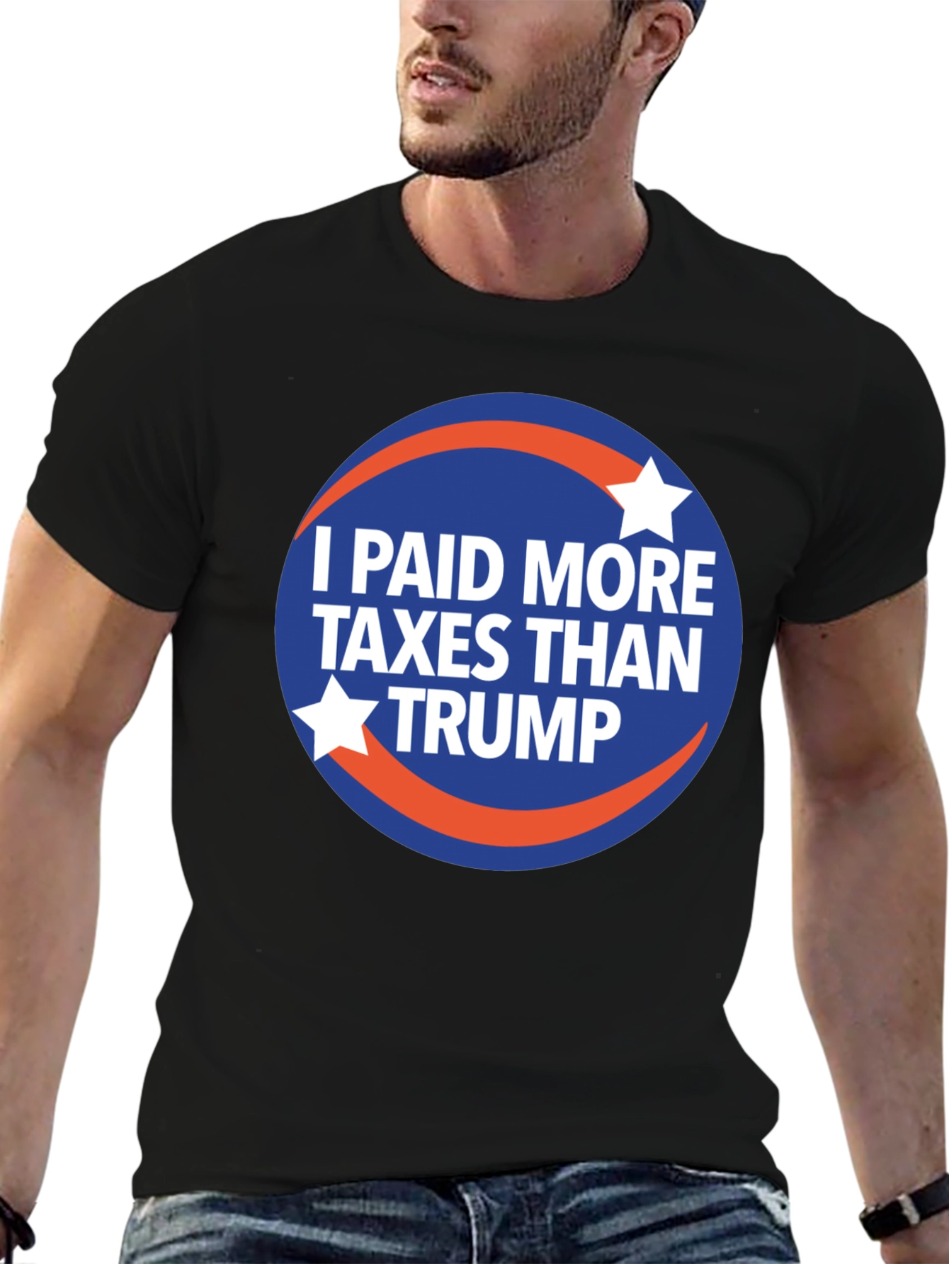 I Paid More Taxes Than Trump Graphic T-Shirt