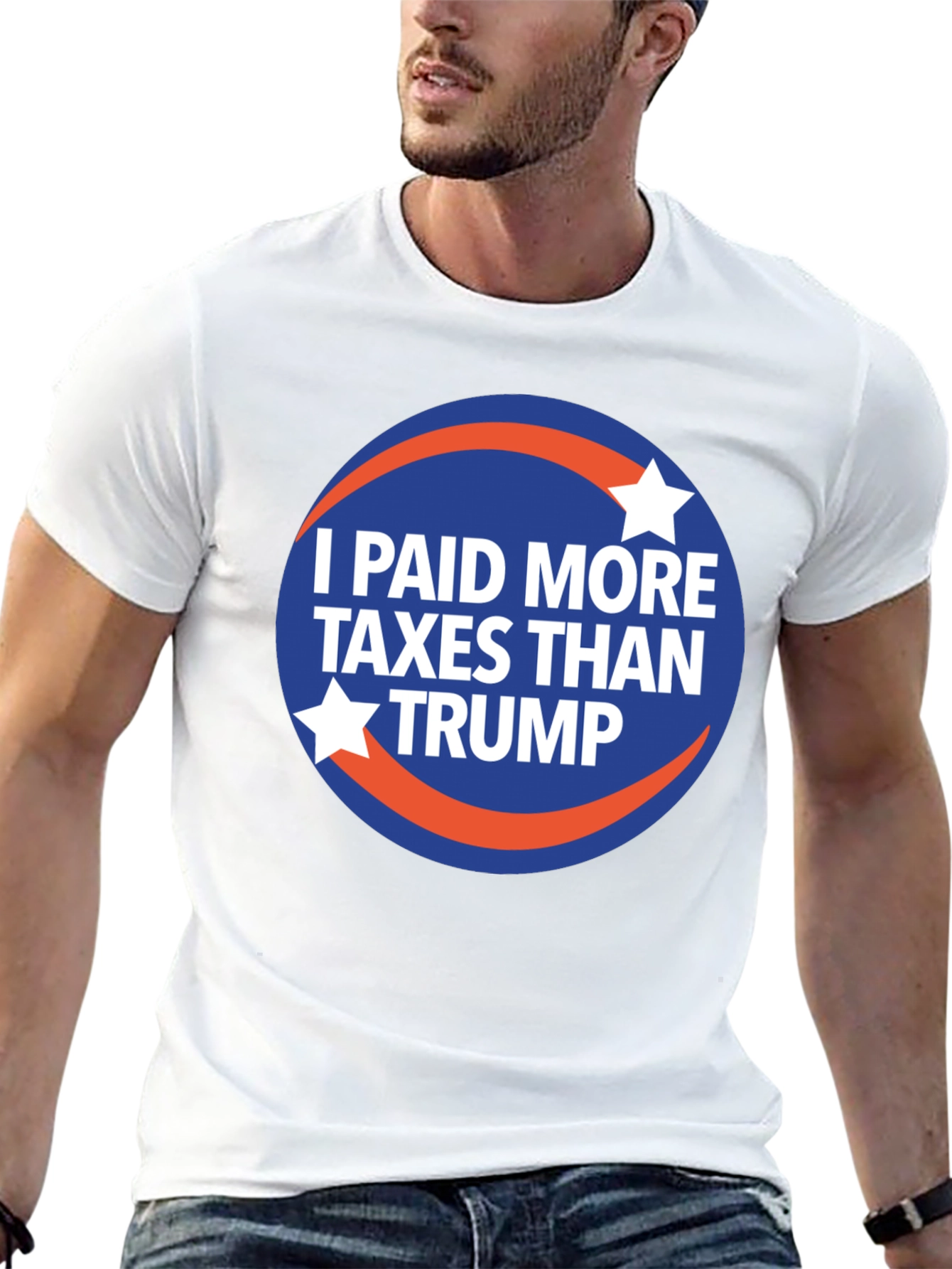 I Paid More Taxes Than Trump Graphic T-Shirt
