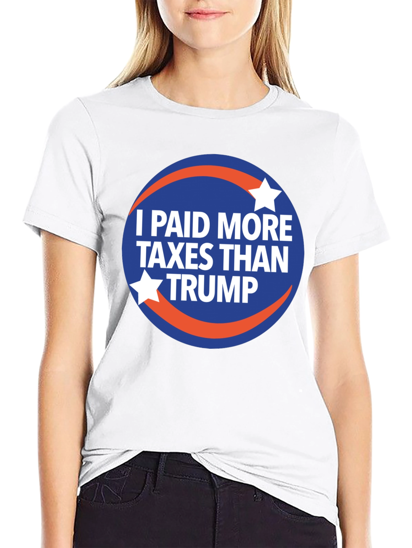 I Paid More Taxes Than Trump Graphic T-Shirt