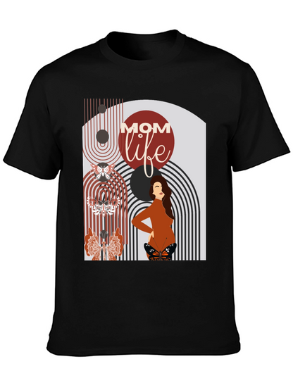 Mom Life Graphic Tee - Modern Maternity Style