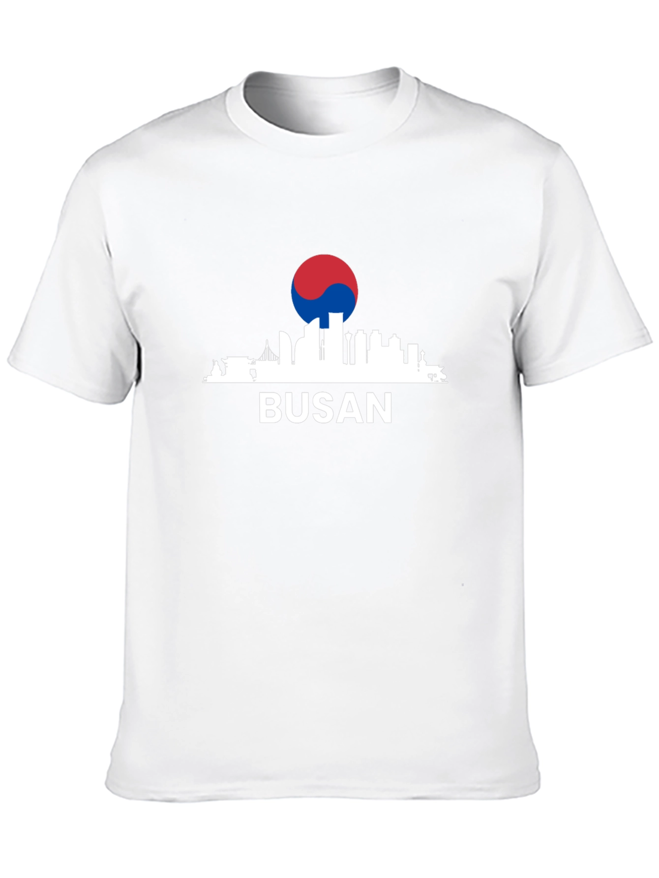 Busan Skyline Graphic T-Shirt