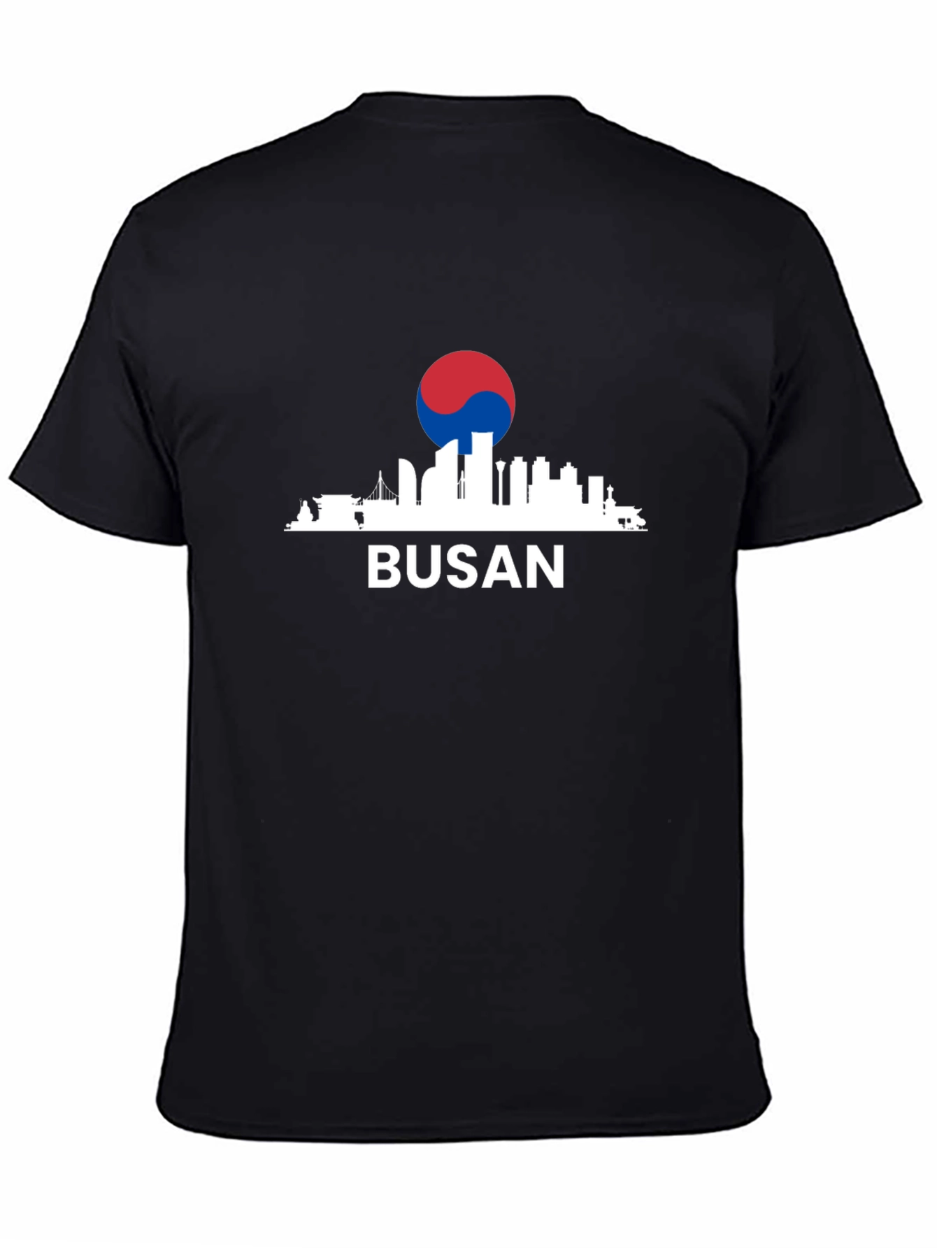 Busan Skyline Graphic T-Shirt
