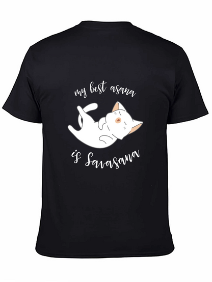 My Best Asana is Savasana T-Shirt
