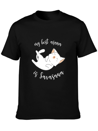 My Best Asana is Savasana T-Shirt