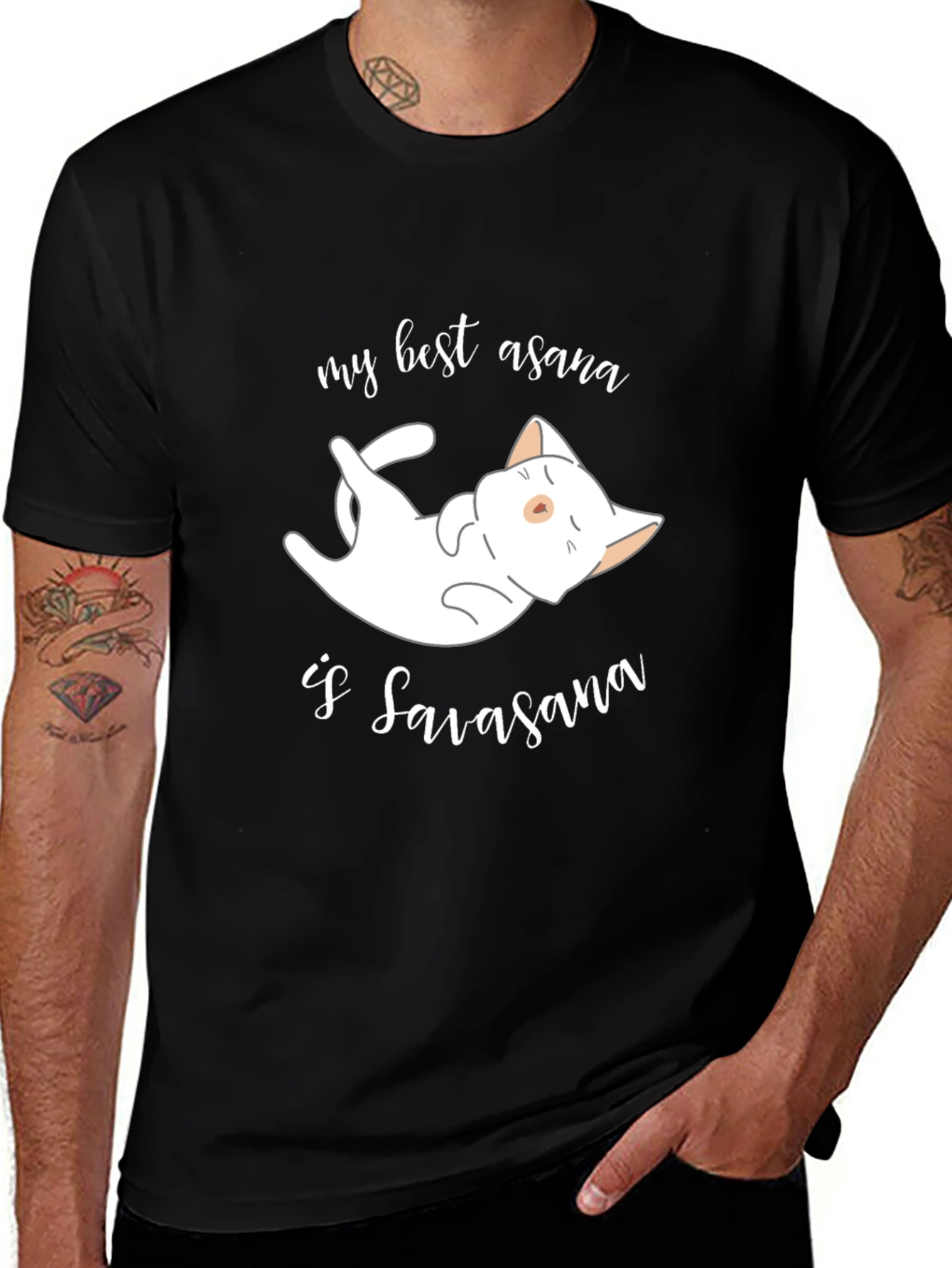 My Best Asana is Savasana T-Shirt