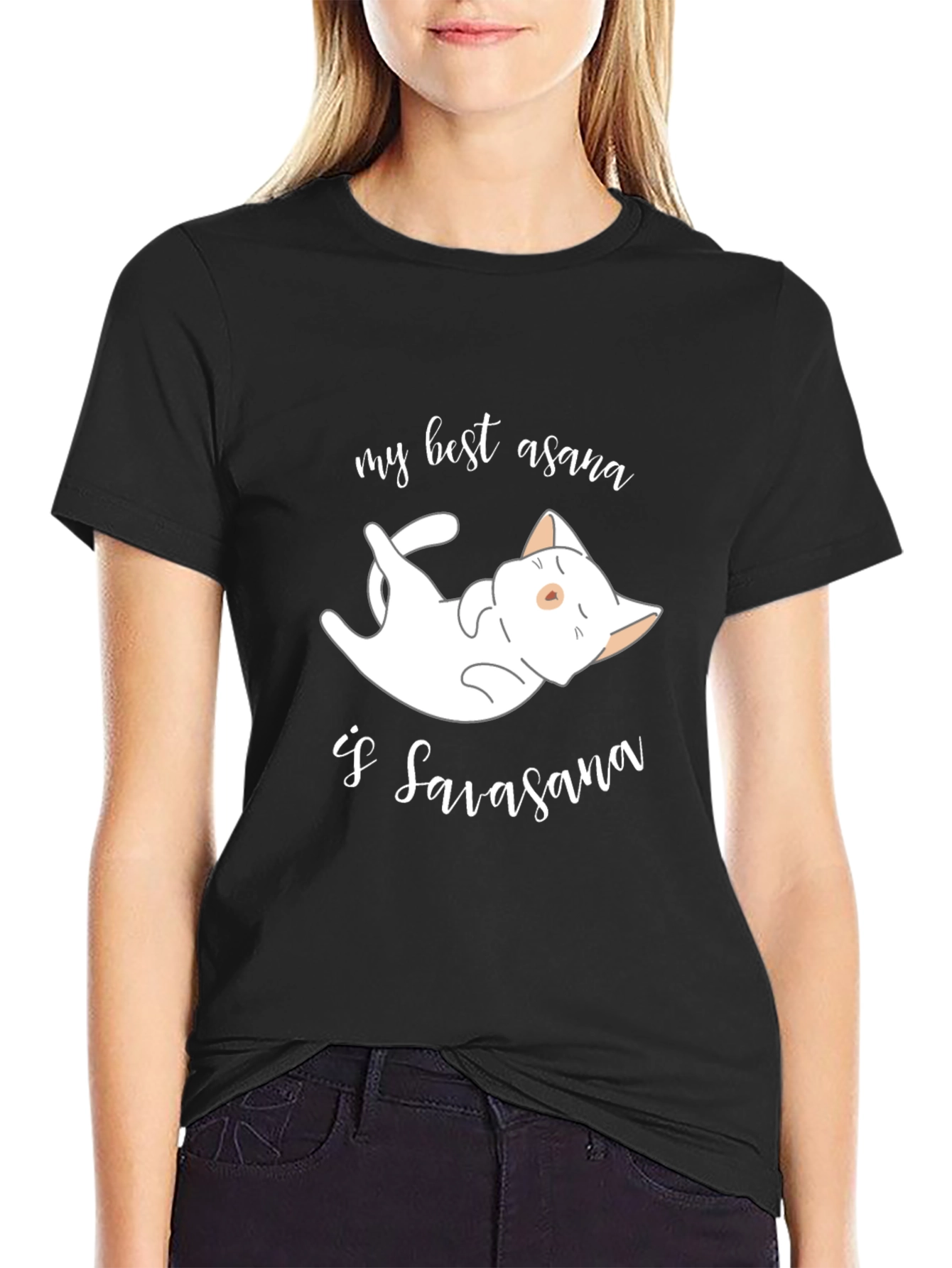 My Best Asana is Savasana T-Shirt
