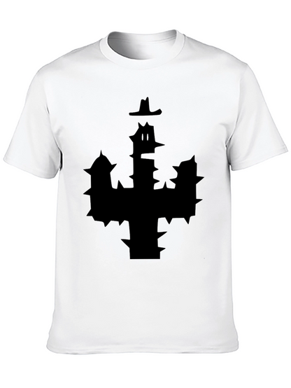 Unique Black Graphic T-Shirt