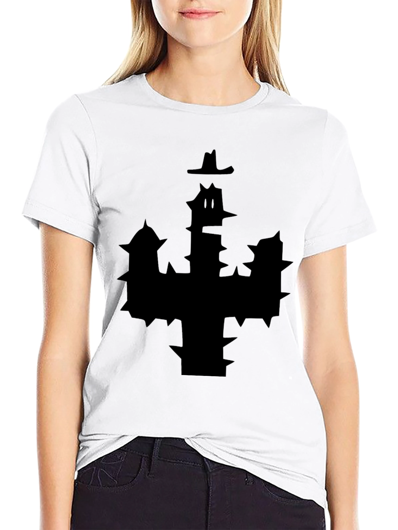 Unique Black Graphic T-Shirt
