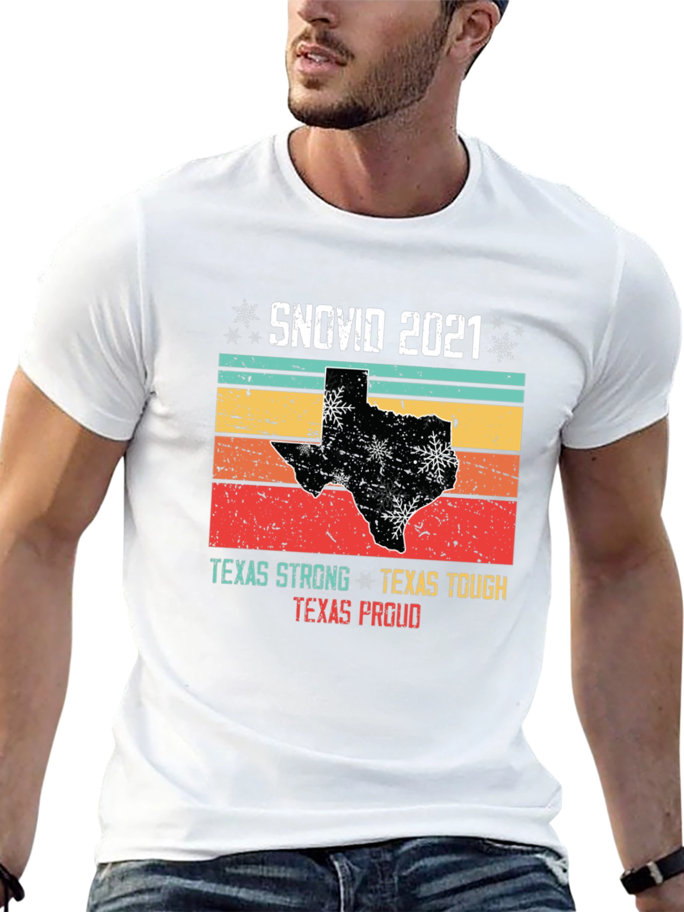 SNOVID 2021 Texas Strong T-Shirt