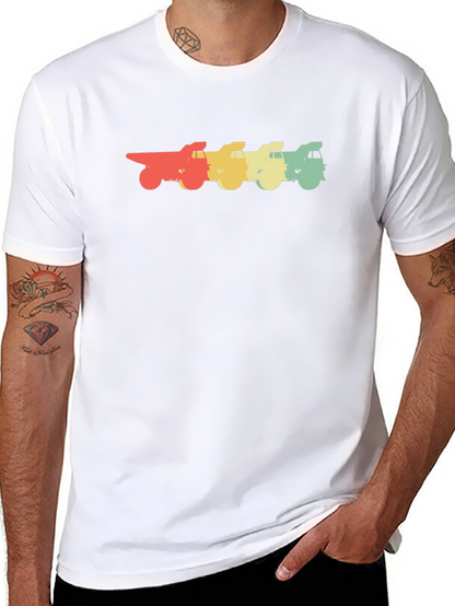 Retro Truck Graphic Tee - Black