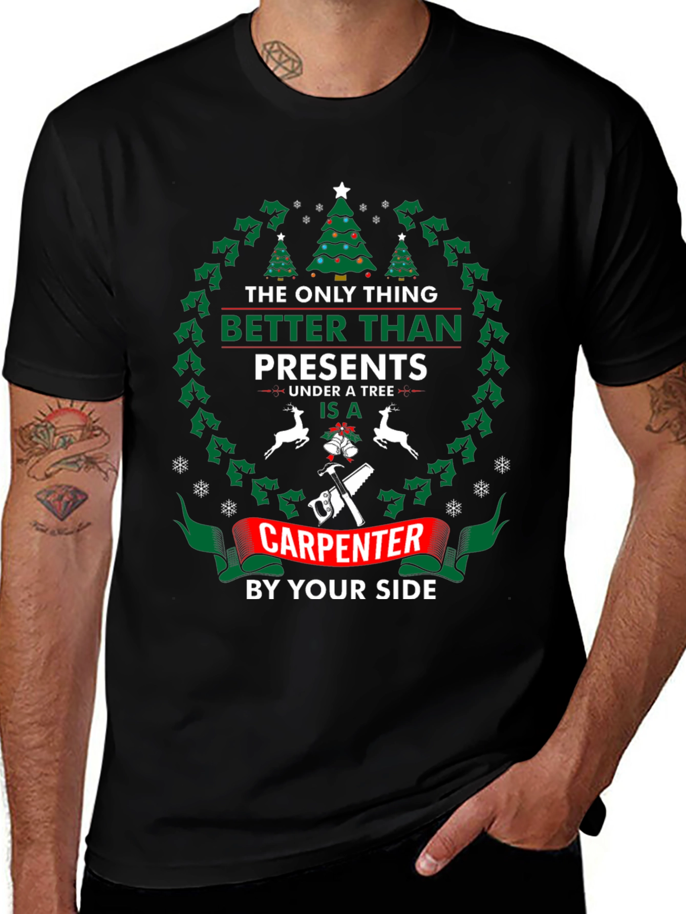 Carpenter Christmas T-Shirt