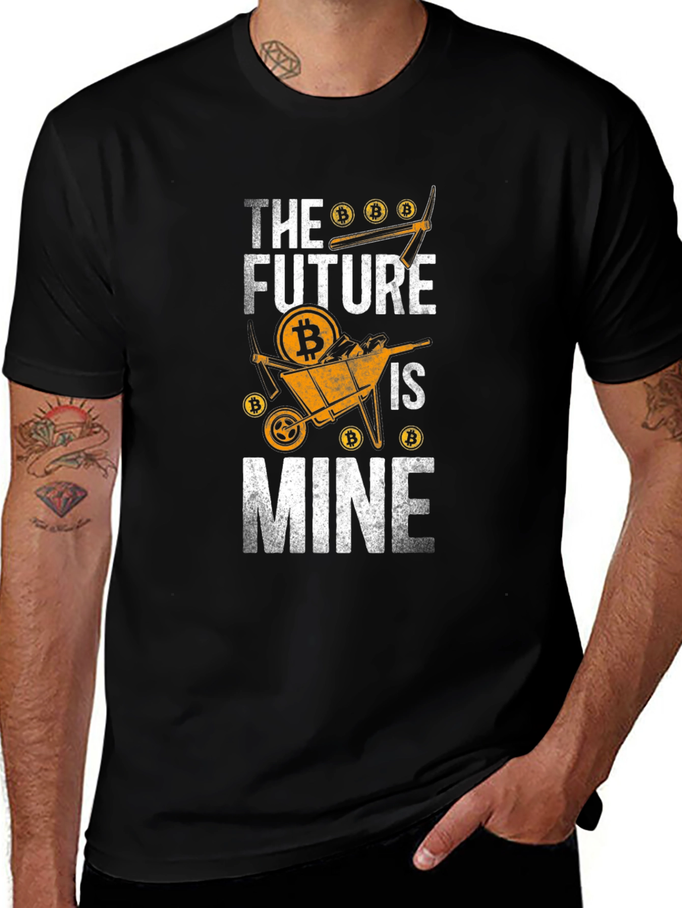 Bitcoin Future T-Shirt - Crypto Mining Apparel