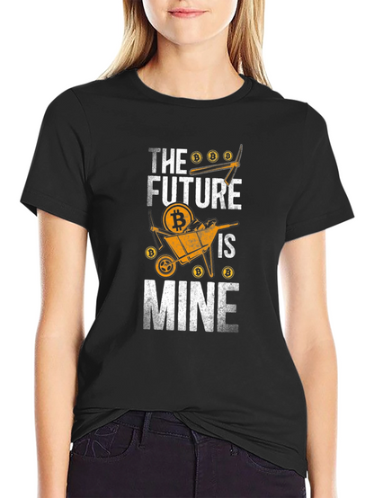 Bitcoin Future T-Shirt - Crypto Mining Apparel