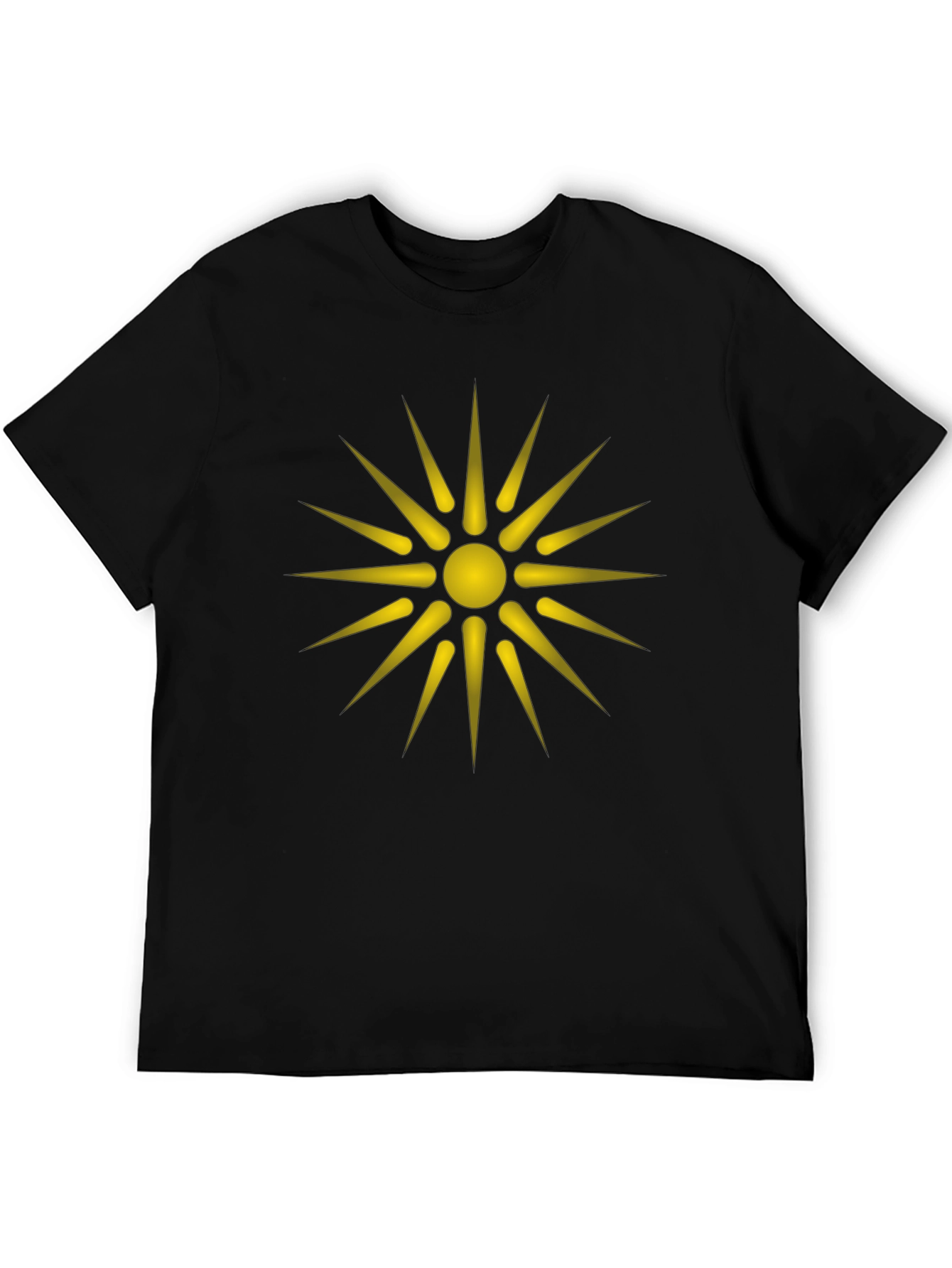 Vergina Sun Black T-Shirt