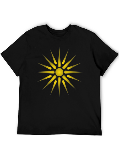 Vergina Sun Black T-Shirt