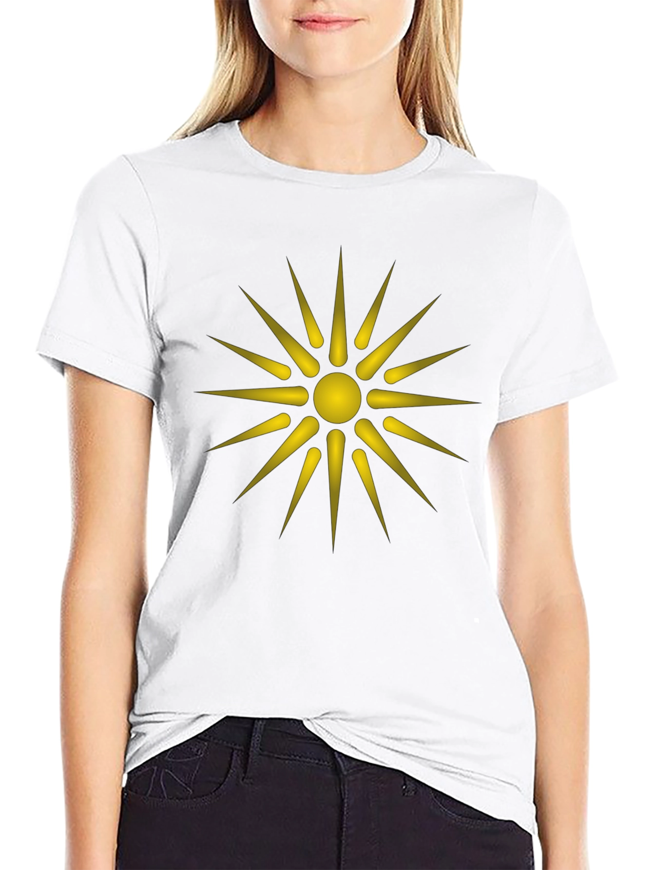 Vergina Sun Black T-Shirt