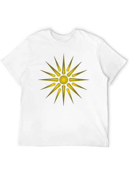 Vergina Sun Black T-Shirt