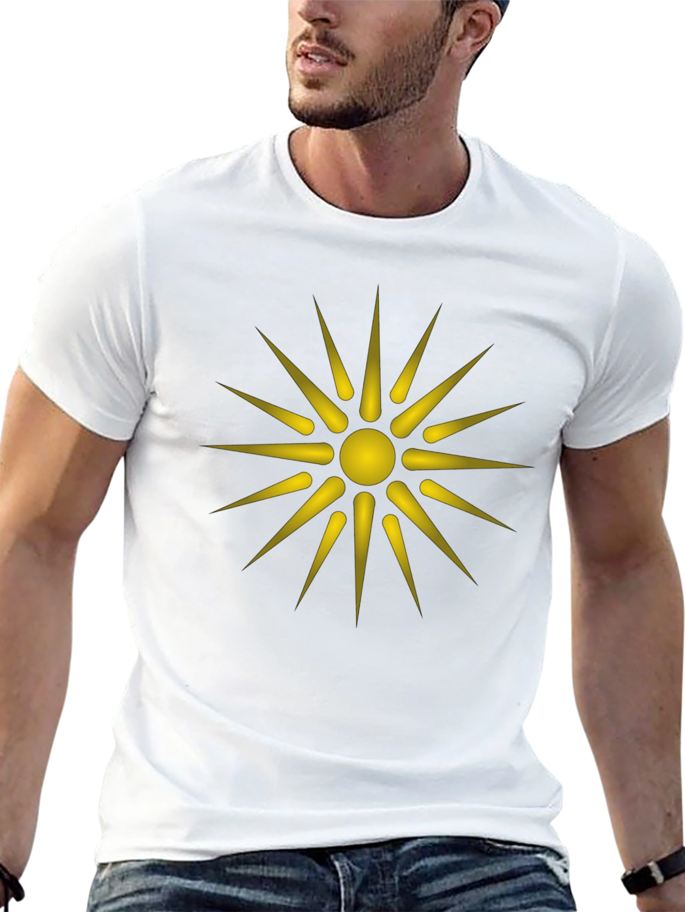 Vergina Sun Black T-Shirt