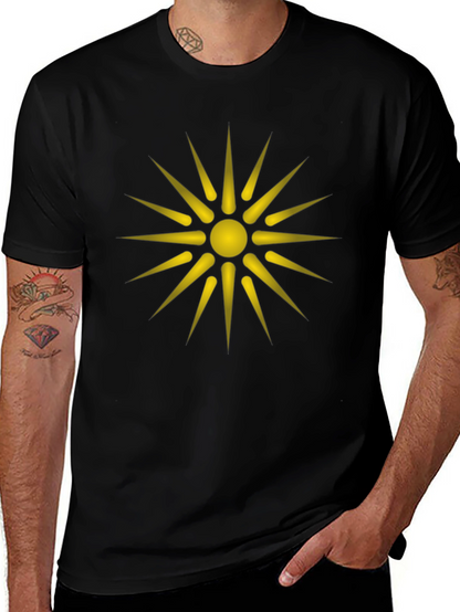 Vergina Sun Black T-Shirt
