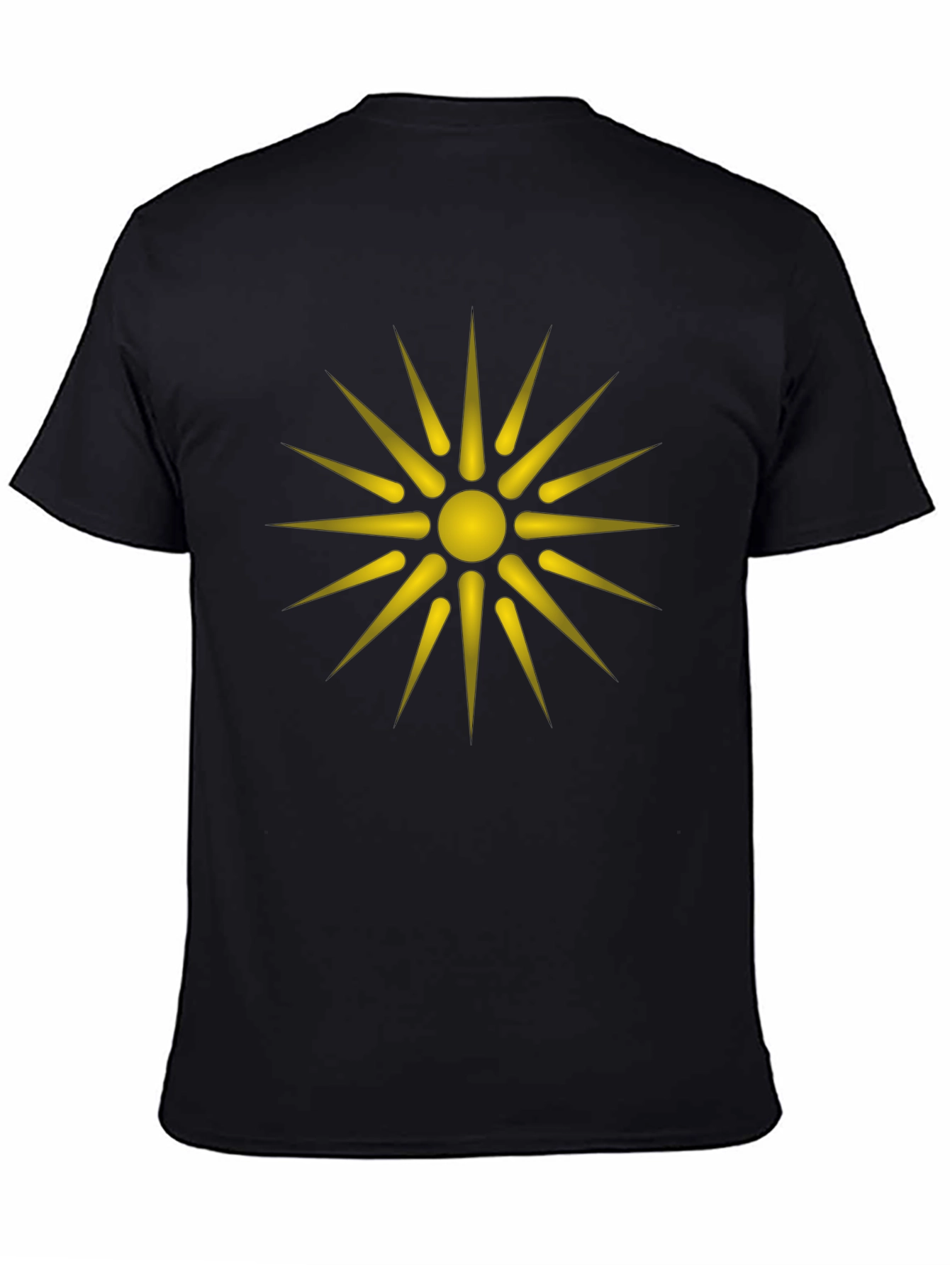 Vergina Sun Black T-Shirt