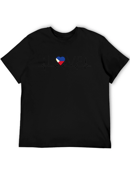Love Philippines Heartbeat T-Shirt
