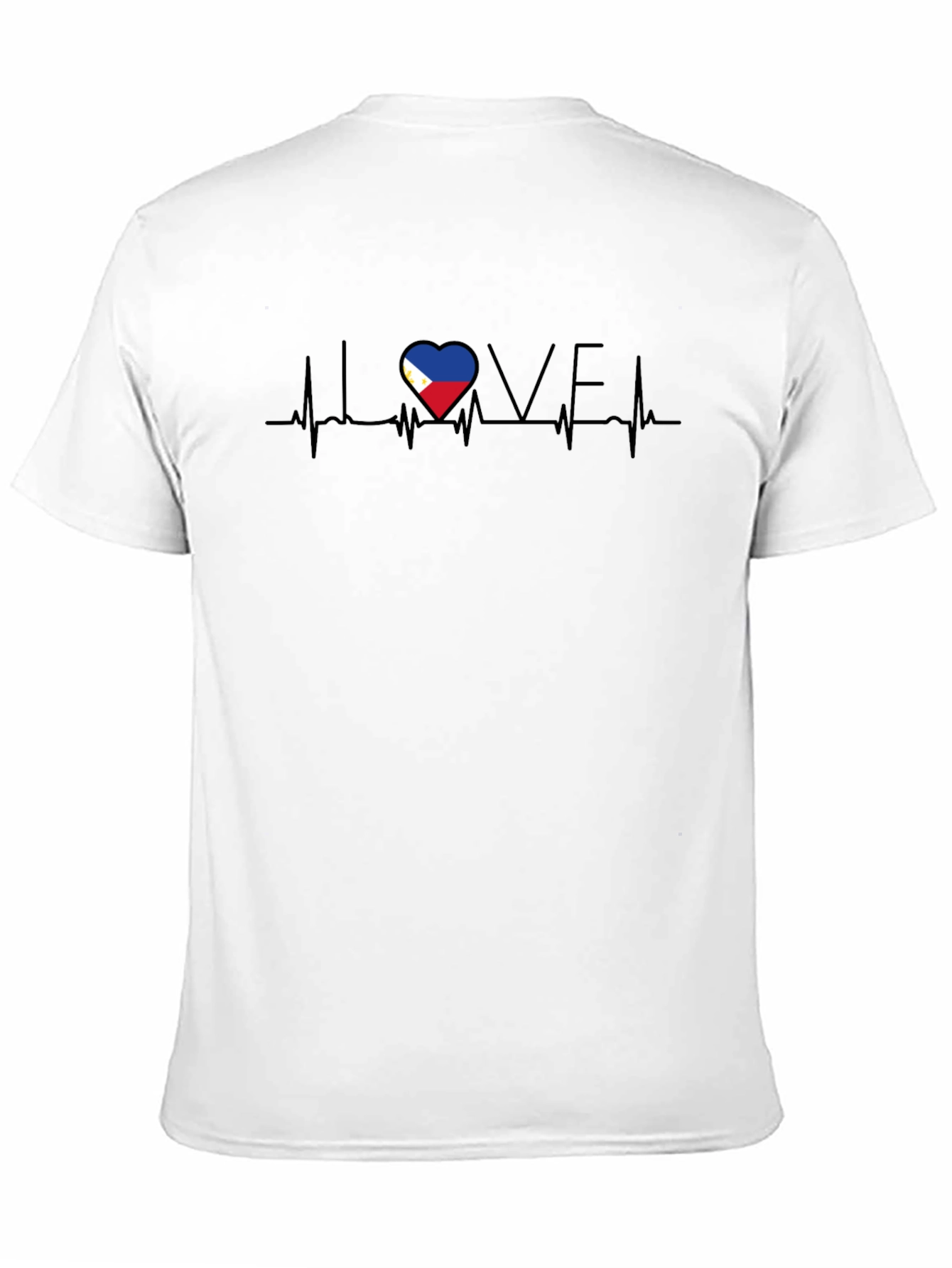 Love Philippines Heartbeat T-Shirt