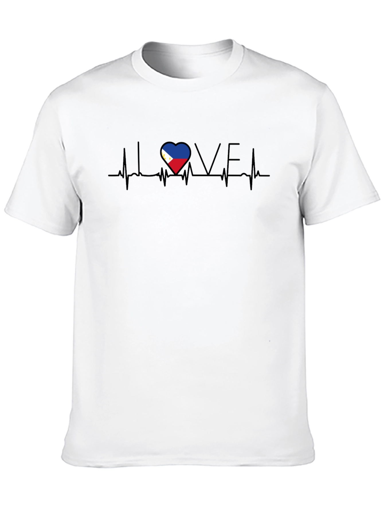 Love Philippines Heartbeat T-Shirt