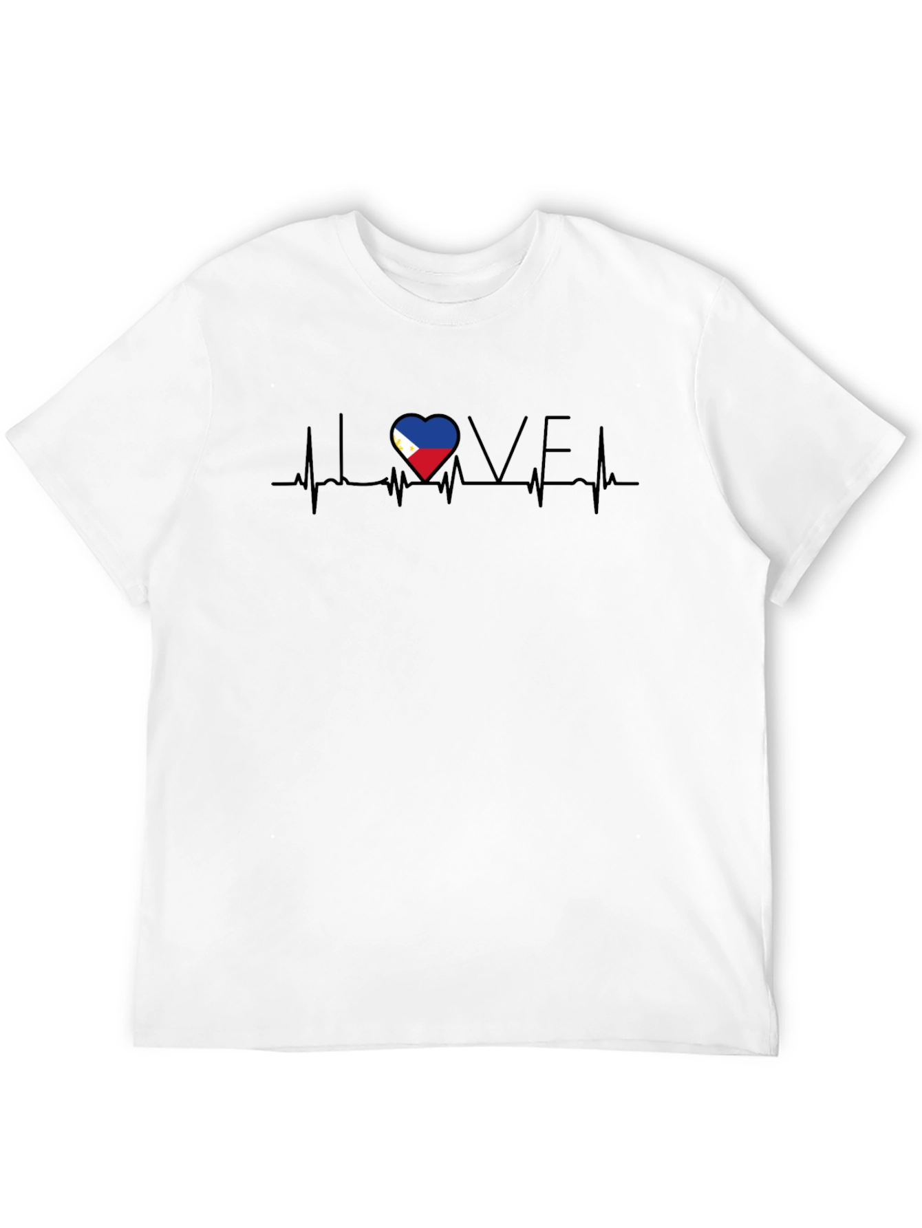 Love Philippines Heartbeat T-Shirt
