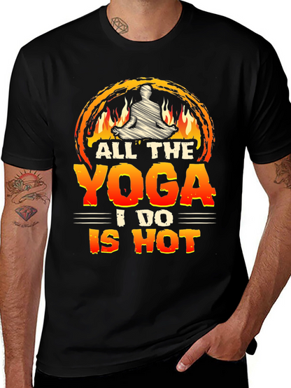 Hot Yoga Graphic Tee - Comfortable Unisex Fit
