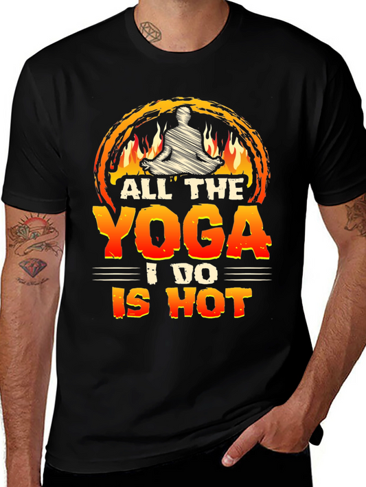 Hot Yoga Graphic Tee - Comfortable Unisex Fit