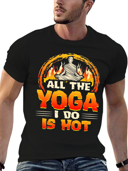 Hot Yoga Graphic Tee - Comfortable Unisex Fit