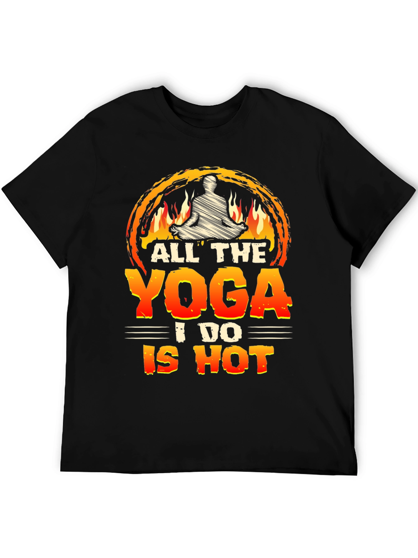 Hot Yoga Graphic Tee - Comfortable Unisex Fit