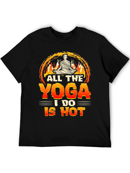 Hot Yoga Graphic Tee - Comfortable Unisex Fit