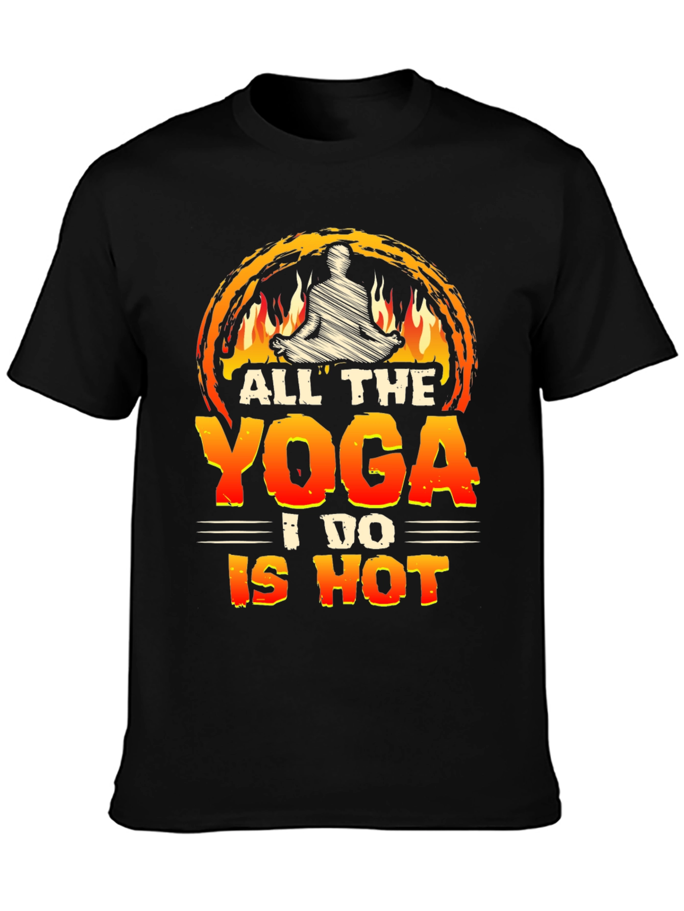 Hot Yoga Graphic Tee - Comfortable Unisex Fit