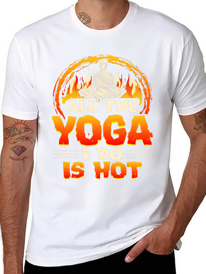 Hot Yoga Graphic Tee - Comfortable Unisex Fit