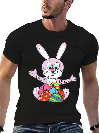 Easter Bunny & Egg Graphic Tee