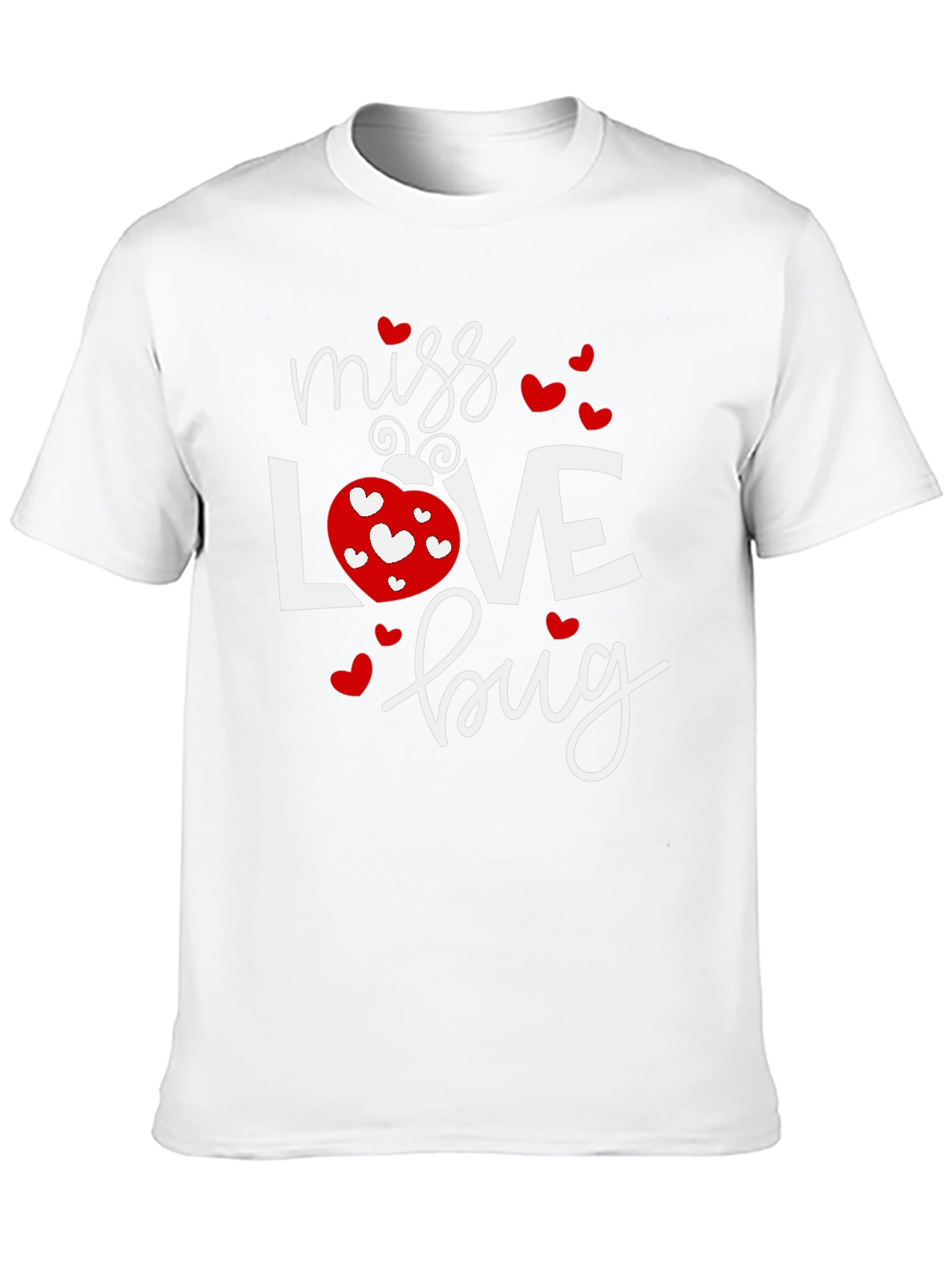 Miss Love Bug Black Graphic Tee