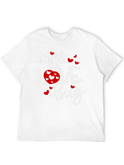 Miss Love Bug Black Graphic Tee