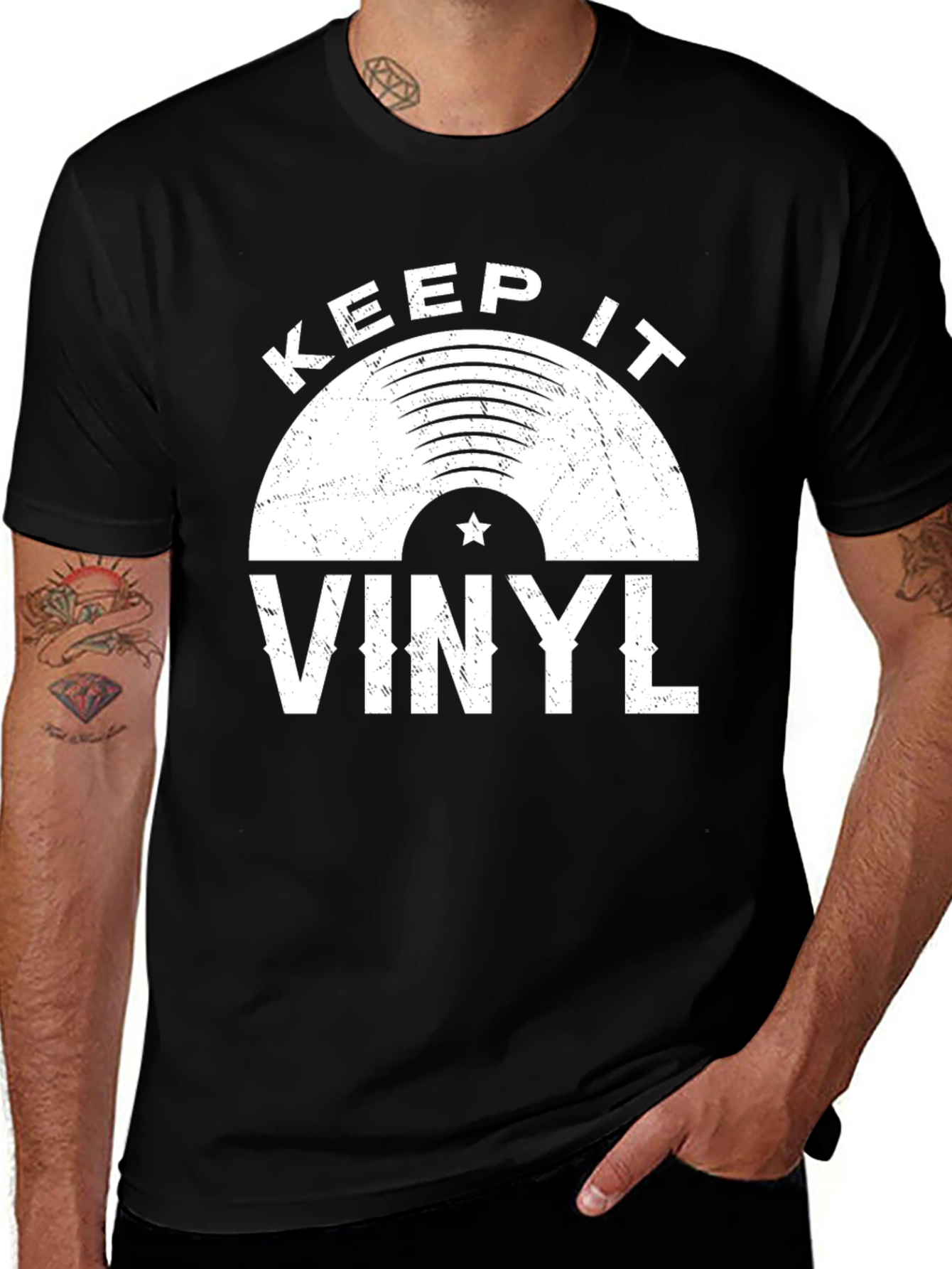 Keep It Vinyl Black T-Shirt