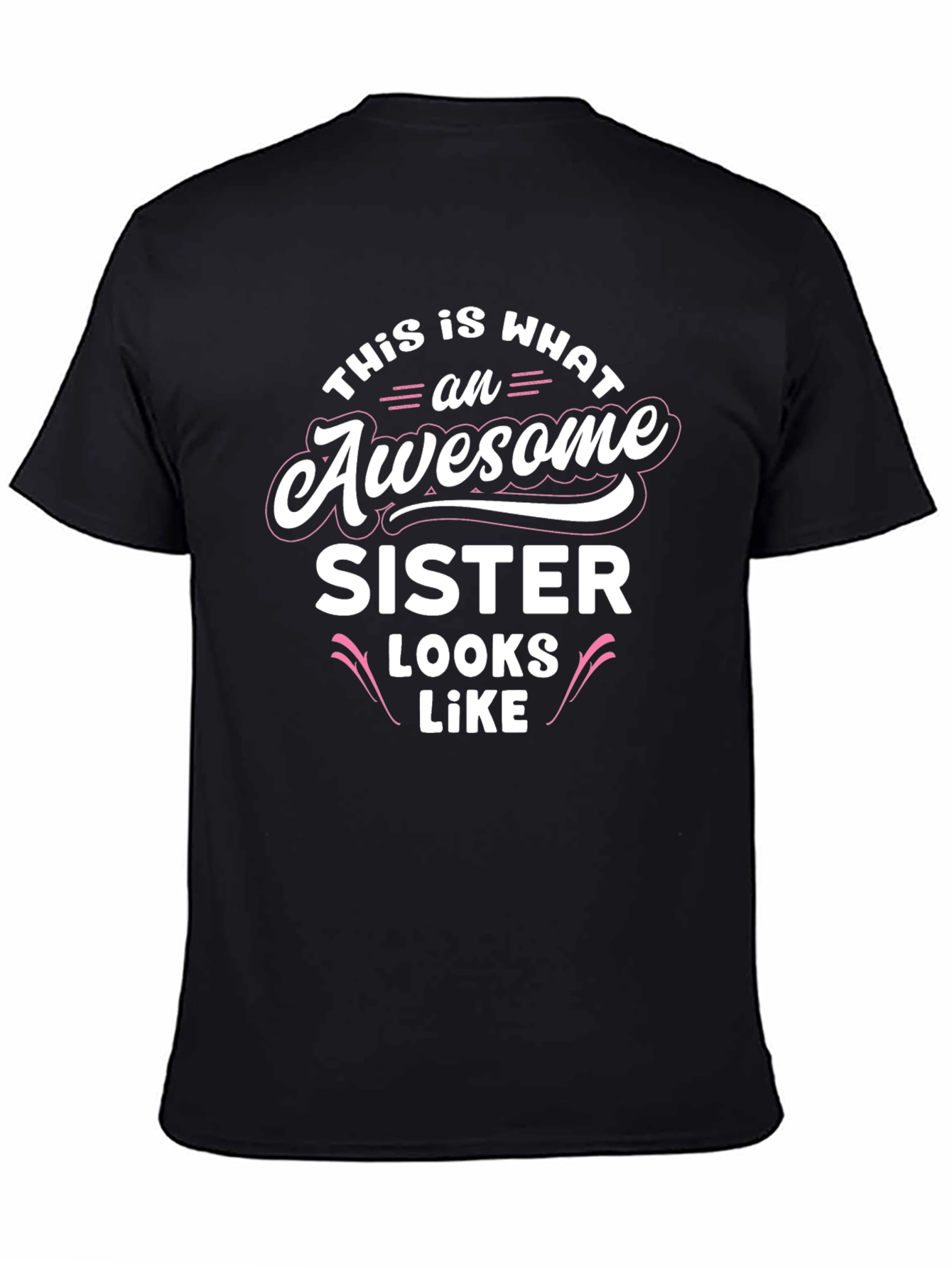 Awesome Sister Graphic Tee - Perfect Gift!