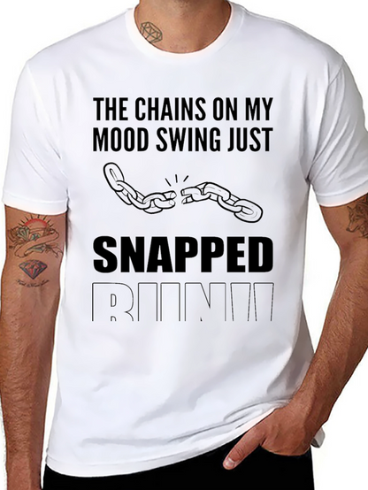 Mood Swing Snapped Funny Sarcastic T-Shirt