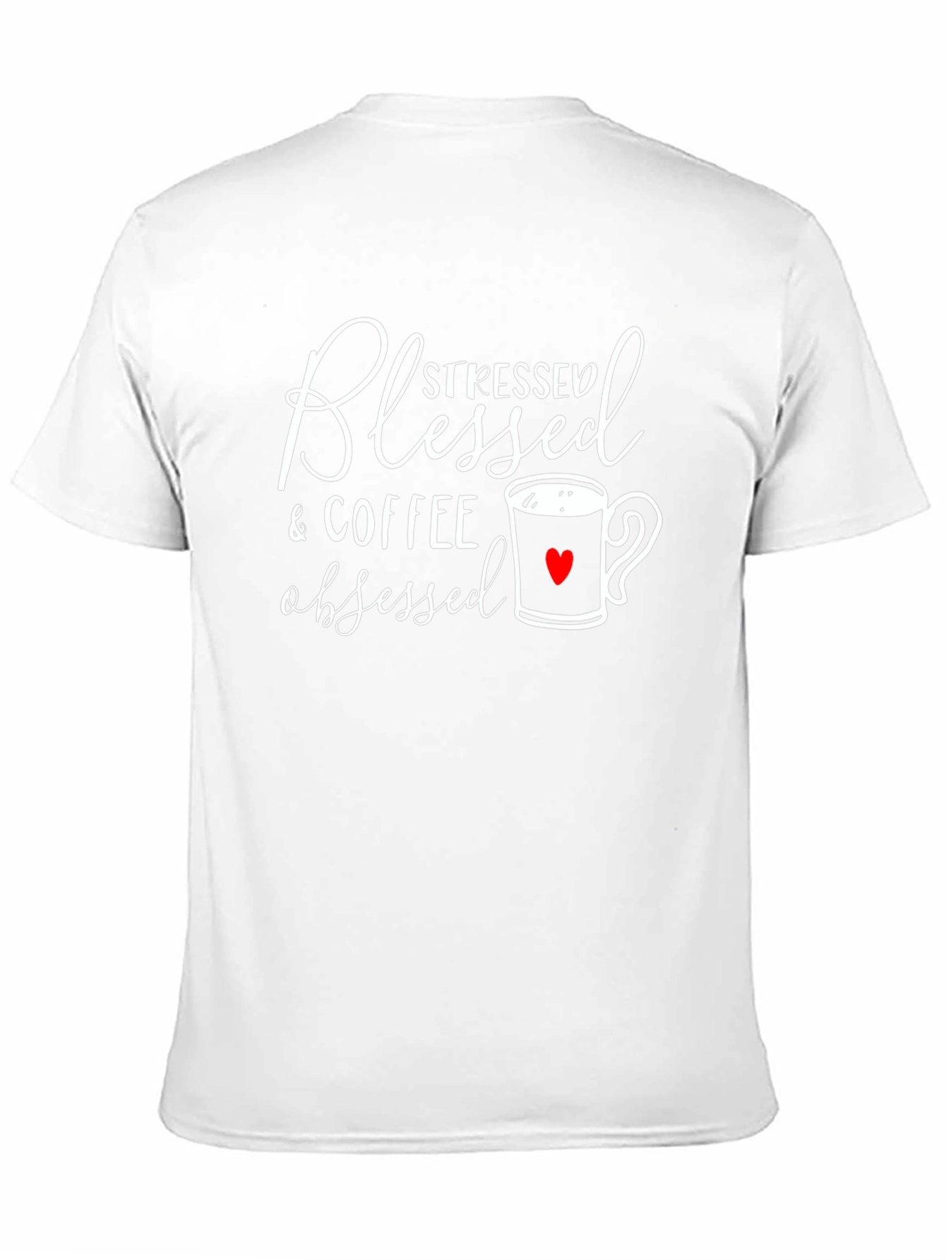 Blessed Stressed Coffee Obsessed T-Shirt