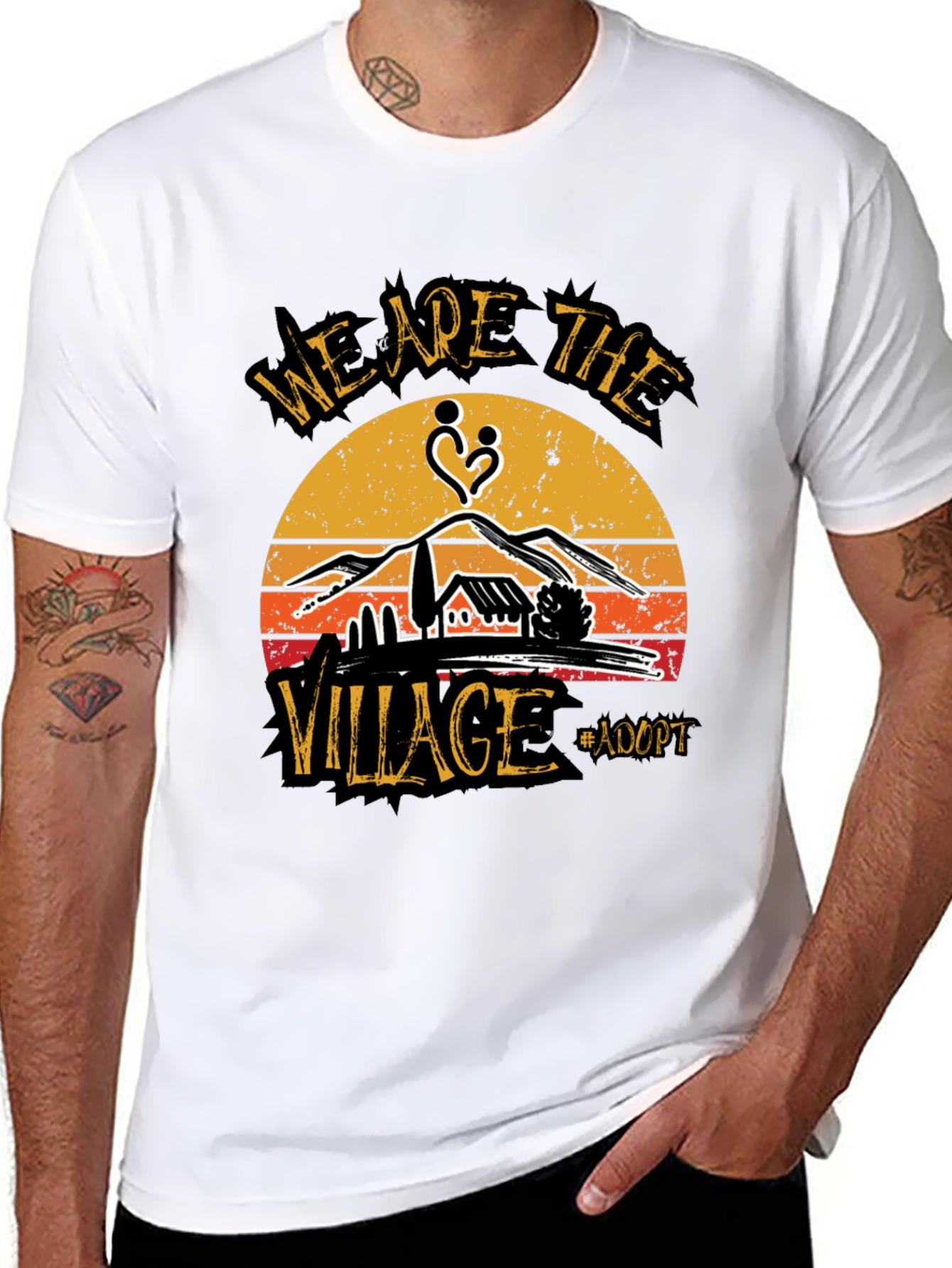 We Are The Village Adopt T-Shirt