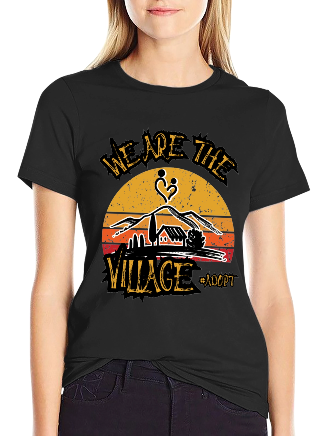 We Are The Village Adopt T-Shirt