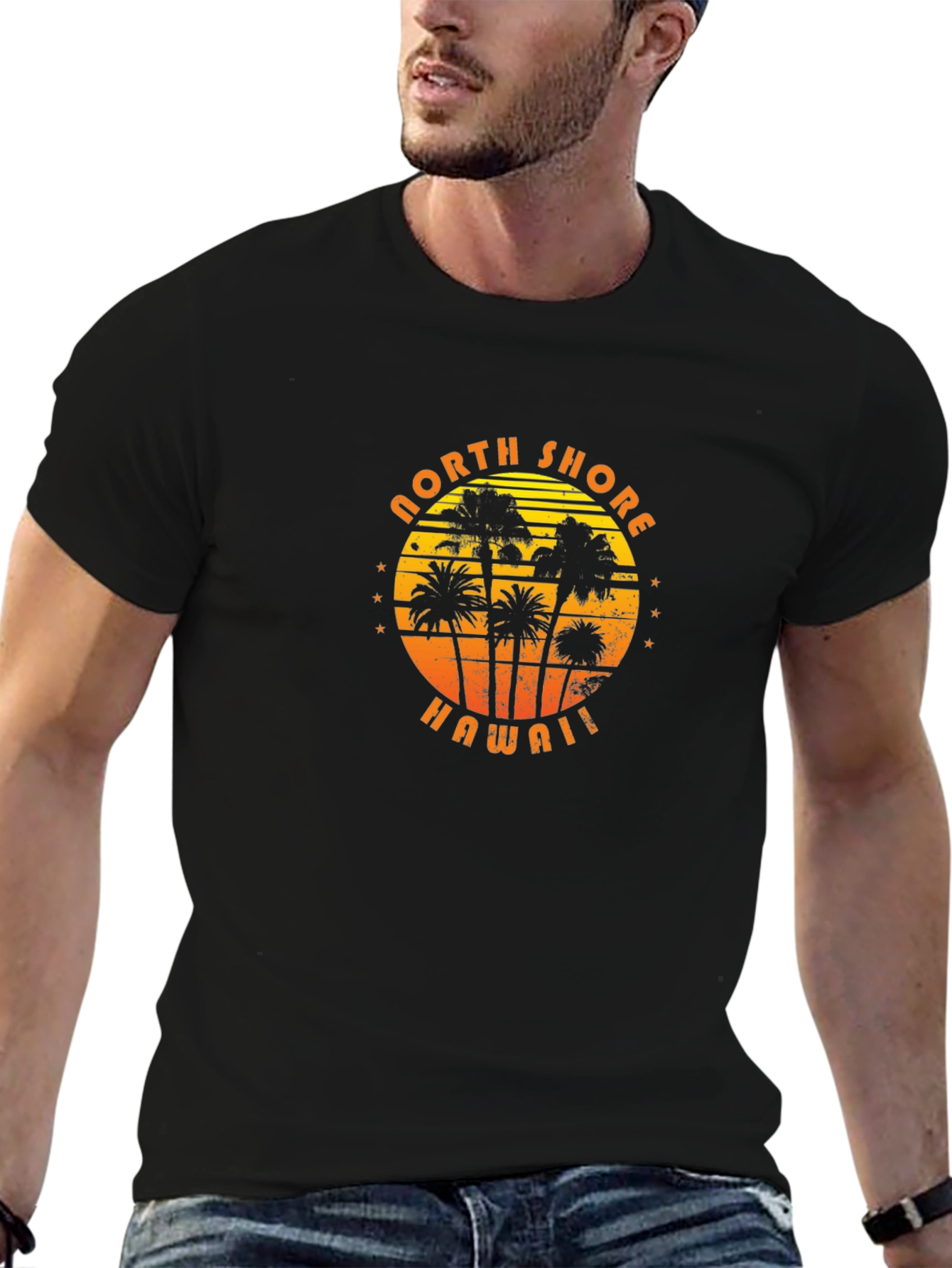 North Shore Hawaii Palm Tree T-Shirt