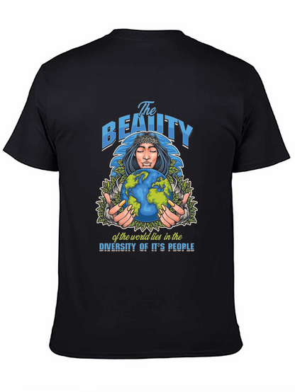 Diversity Graphic T-Shirt - World Peace Tee